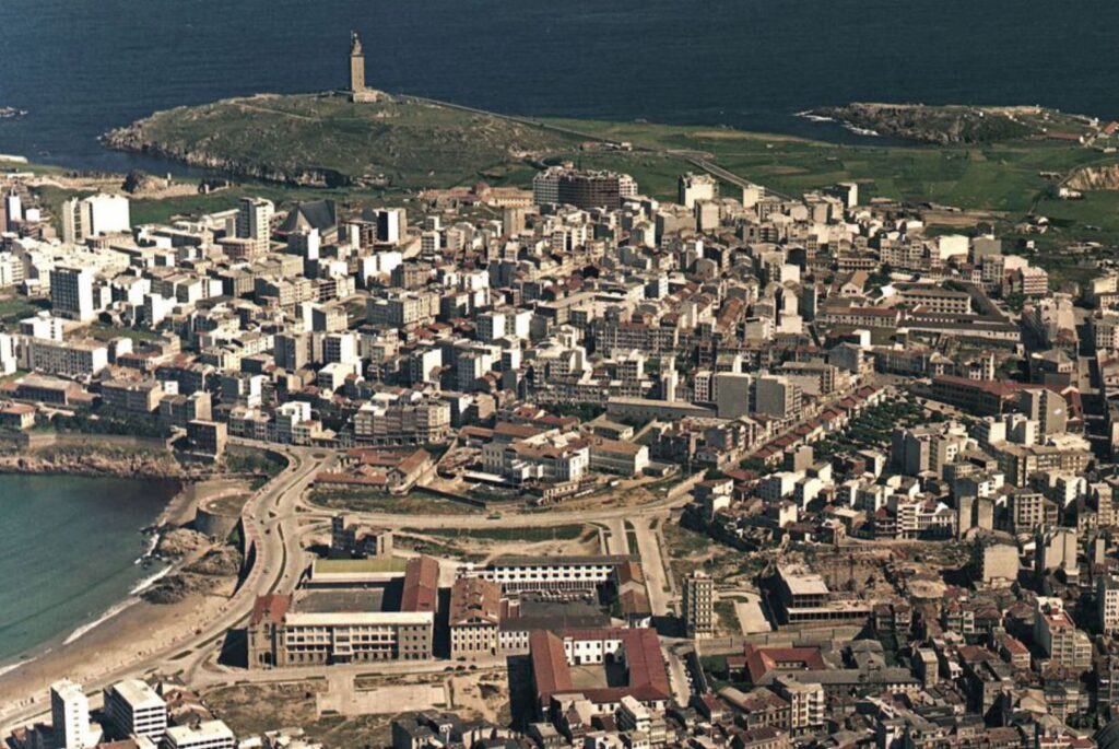 Coruña desde lo alto